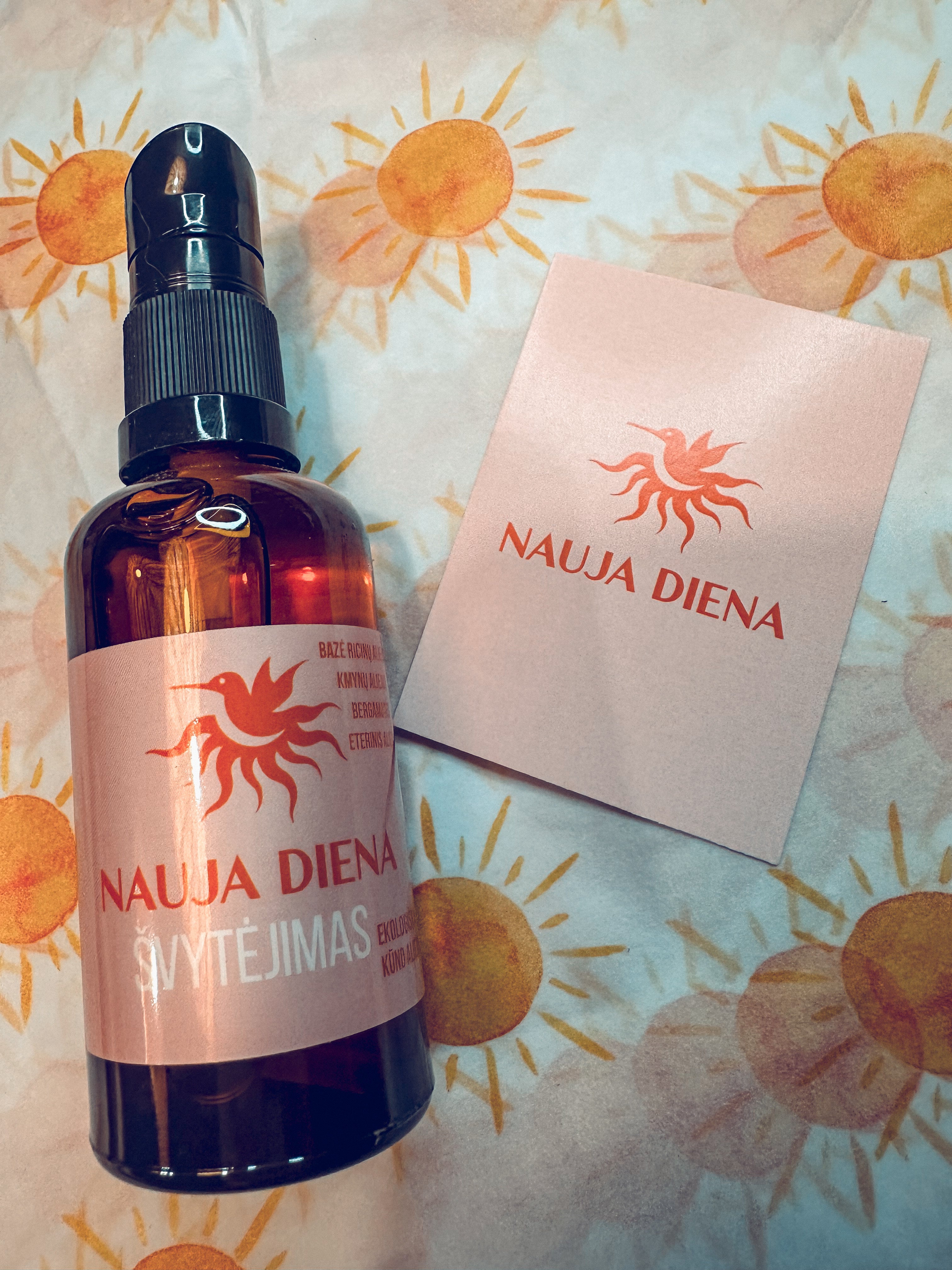 Ekologiškas kūno aliejus ŠVYTĖJIMAS