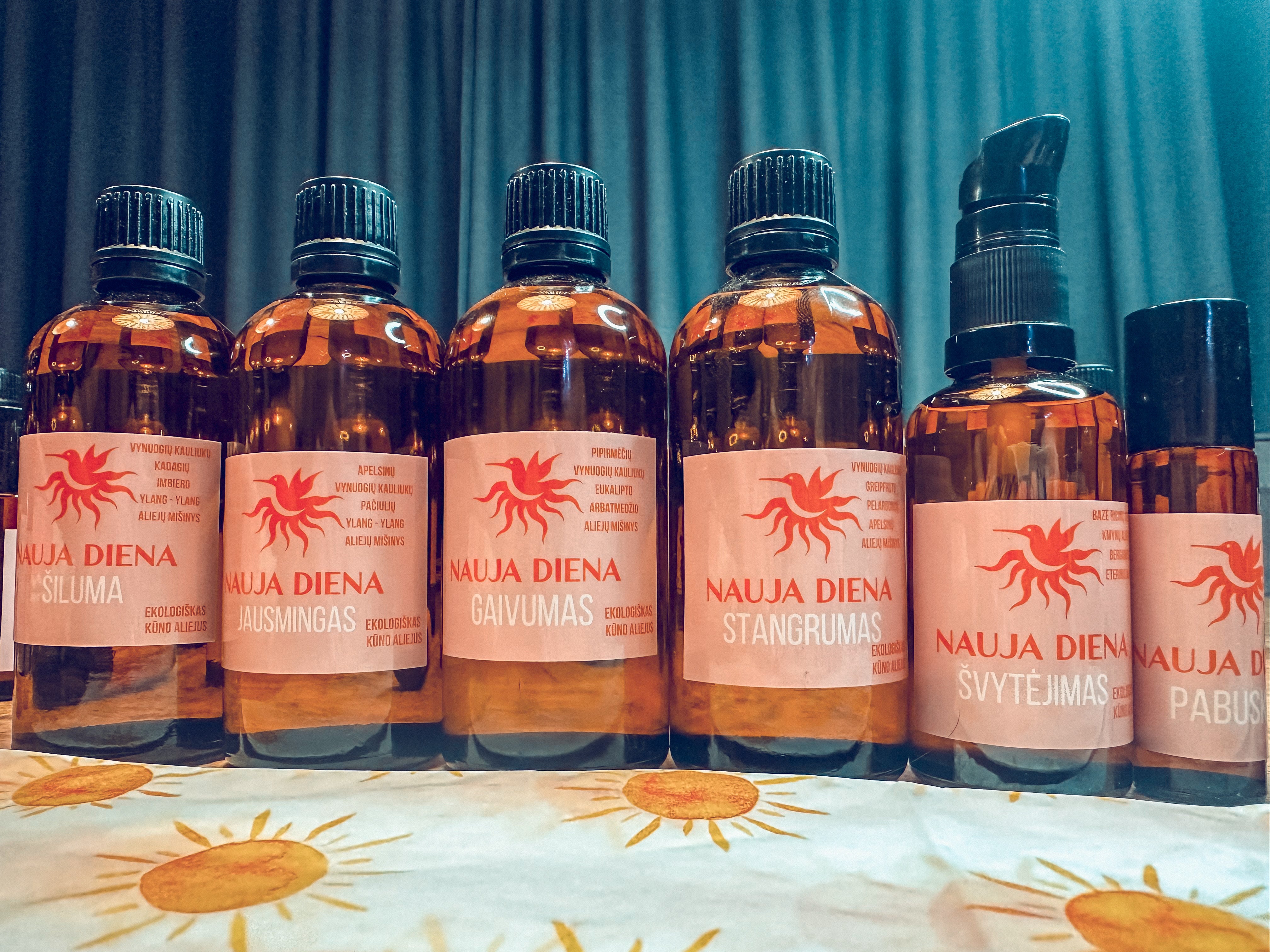 Ekologiškas kūno aliejus JAUSMINGAS