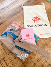 Kimono chalatas - melsvas